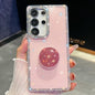 Diamond Glitter Diamond Round Holder Phone Case, : For Samsung Galaxy S26+ 5G, For Samsung Galaxy S26 Ultra 5G, For Samsung Galaxy S26 5G, For Samsung Galaxy A07 5G, For Samsung Galaxy A17 5G, For Samsung Galaxy A56 5G, For Samsung Galaxy A26 5G       ...
