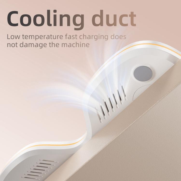 T60 Wireless Charging Station Phone Watch Earbuds Magnetic Desktop Charger with Time Display