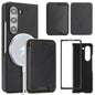 Kalebol Slim MagSafe Ring Magnetic Card Bag Side Sticker Leather Phone Case, For Samsung Galaxy S26 Ultra 5G, For Samsung Galaxy Z Fold7 5G, For Samsung Galaxy S25 Ultra 5G, For Samsung Galaxy Z Fold6, For Samsung Galaxy S24 Ultra 5G                   ...