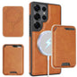 Kalebol Slim MagSafe Ring Magnetic Card Bag Side Sticker Leather Phone Case, For Samsung Galaxy S26 Ultra 5G, For Samsung Galaxy Z Fold7 5G, For Samsung Galaxy S25 Ultra 5G, For Samsung Galaxy Z Fold6, For Samsung Galaxy S24 Ultra 5G                   ...