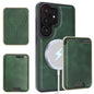 Kalebol Slim MagSafe Ring Magnetic Card Bag Side Sticker Leather Phone Case, For Samsung Galaxy S26 Ultra 5G, For Samsung Galaxy Z Fold7 5G, For Samsung Galaxy S25 Ultra 5G, For Samsung Galaxy Z Fold6, For Samsung Galaxy S24 Ultra 5G                   ...