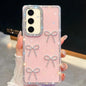 Diamond Glitter Bow-knot Four-Corner Shockproof Phone Case, For Samsung Galaxy S24 Ultra 5G, For Samsung Galaxy S24+ 5G, For Samsung Galaxy S24 5G, For Samsung Galaxy S23 Ultra 5G