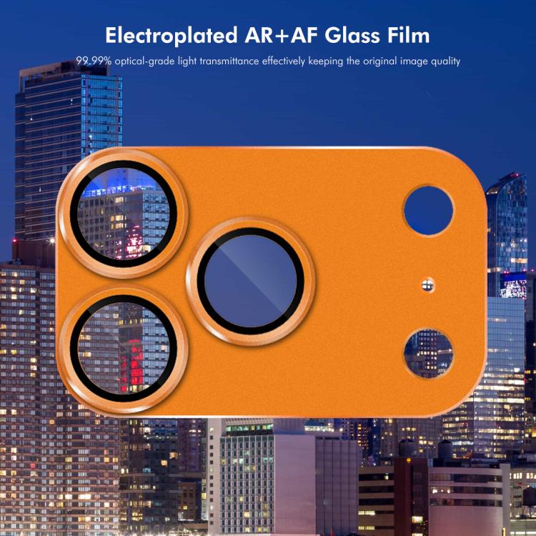 ENKAY Anti-reflection Camera Lens Frosted Armor Aluminium Alloy Tempered Glass Film