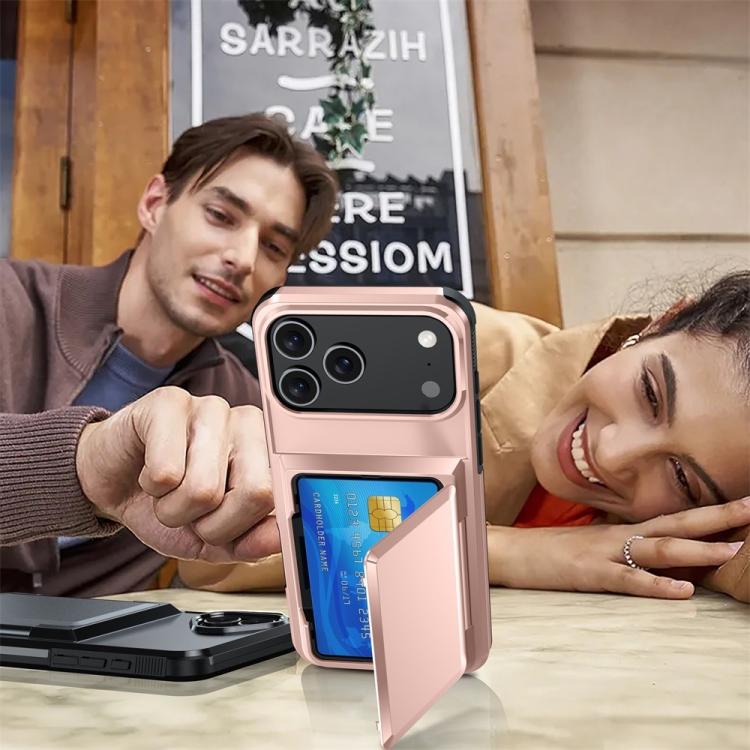 Kalebol Flip Card Wallet Holder Shockproof Phone Case