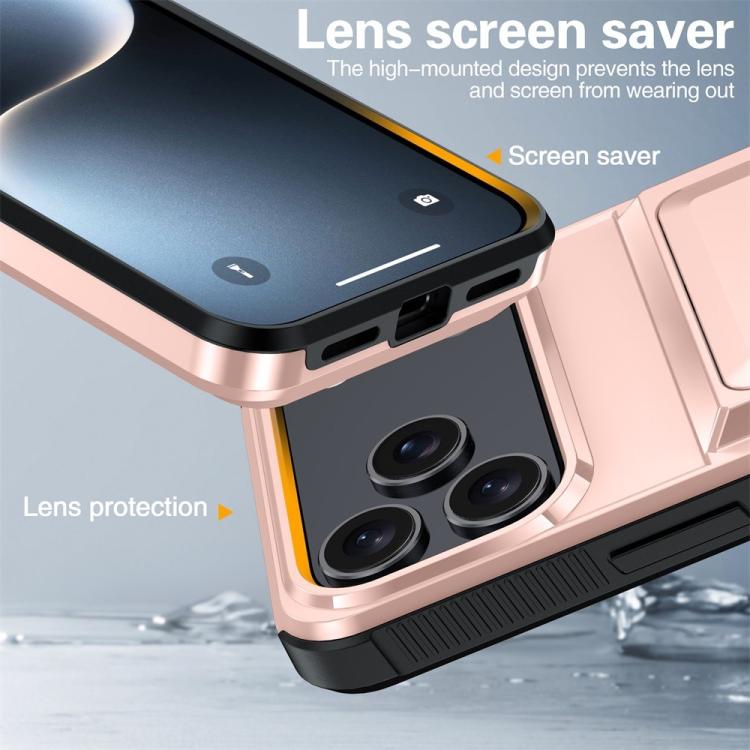 Kalebol Flip Card Wallet Holder Shockproof Phone Case