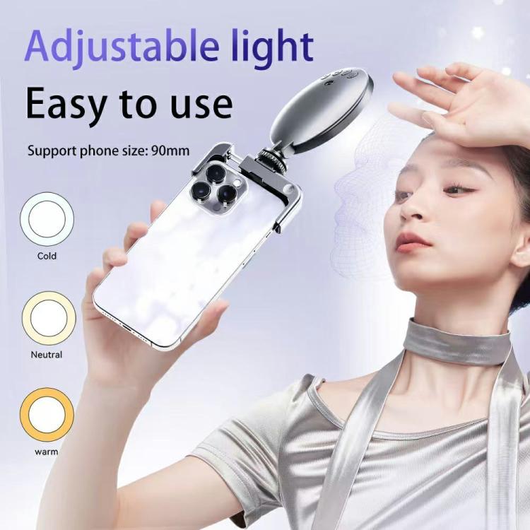 A01 Smartphone Photography Live Streaming Round LED Fill Light Portable Selfie Light