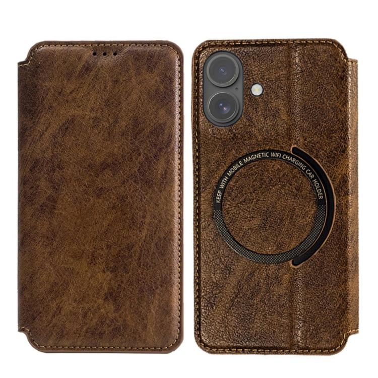 Kalebol Flip Card Slot MagSafe Leather Phone Case
