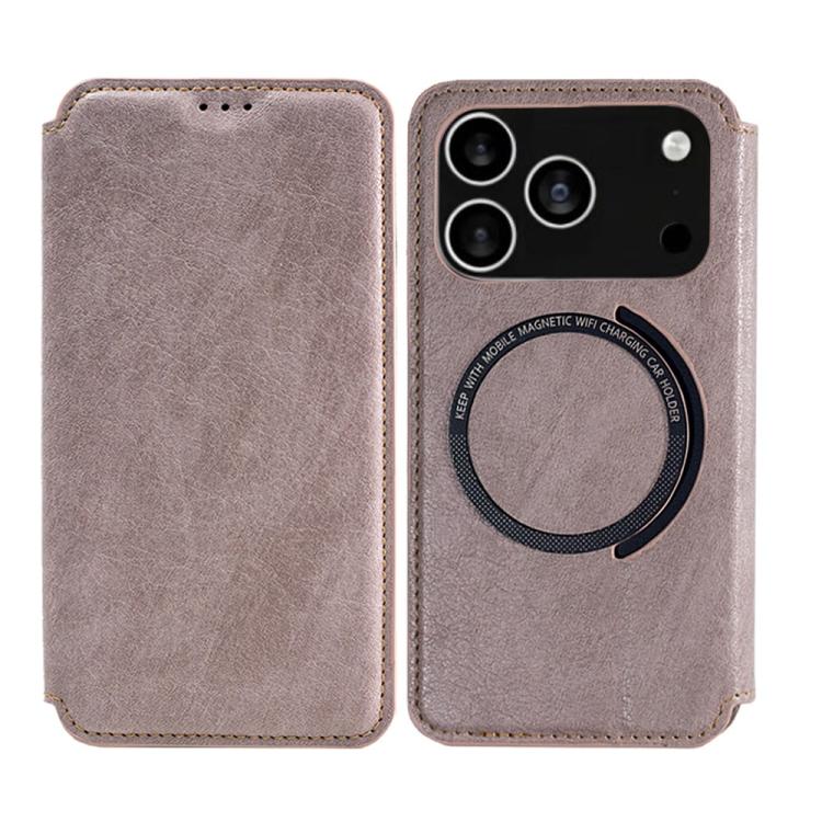 Kalebol Flip Card Slot MagSafe Leather Phone Case