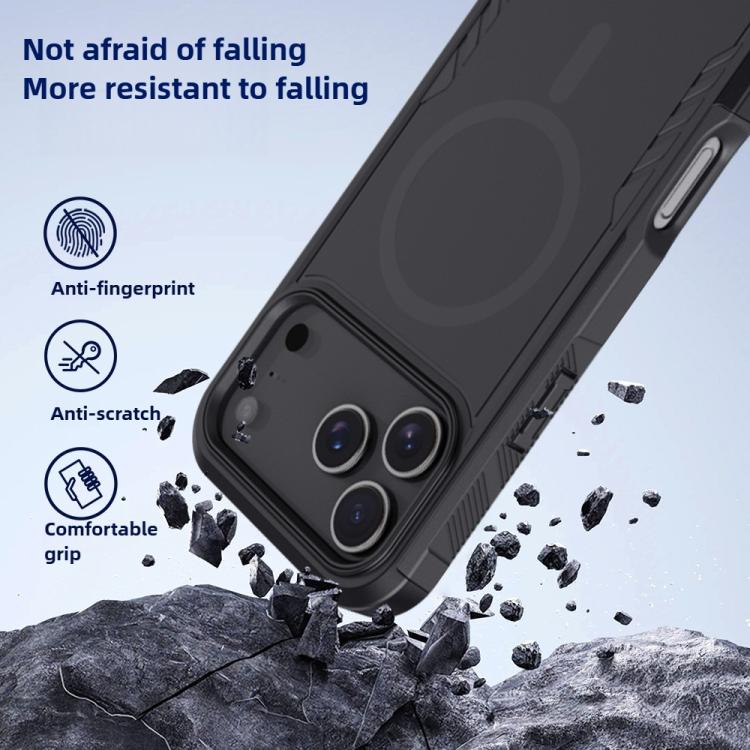 Kalebol 2 in 1 Matte MagSafe Shockproof Phone Case