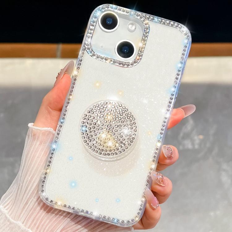Diamond Glitter Diamond Round Holder Phone Case