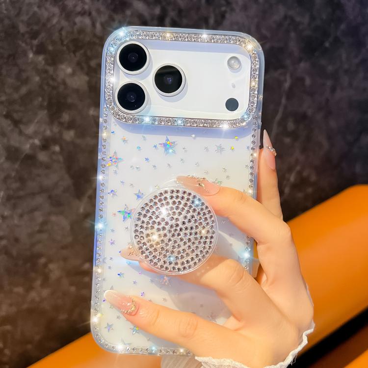 Diamond Glitter Diamond Round Holder Phone Case