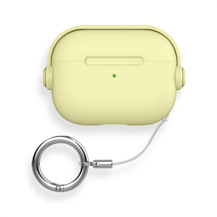 Lock TPU Hybrid PC Earphone Protective Cover with Ring Rope
