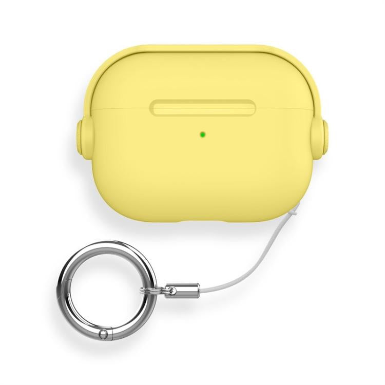 Lock TPU Hybrid PC Earphone Protective Cover with Ring Rope