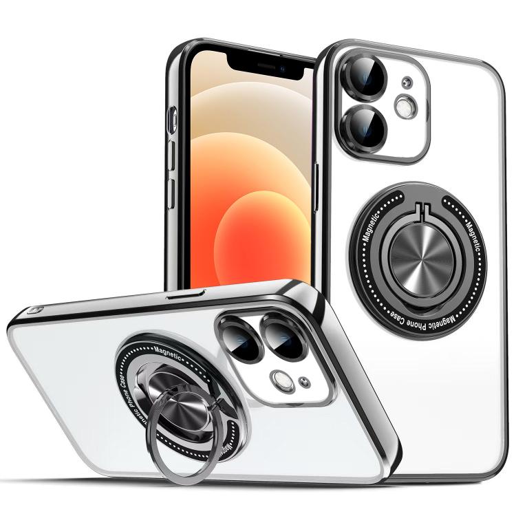 Colorful 360 Invisible Ring MagSafe Phone Case