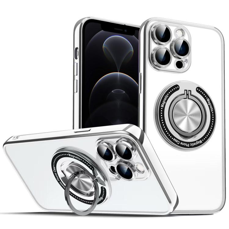 Colorful 360 Invisible Ring MagSafe Phone Case