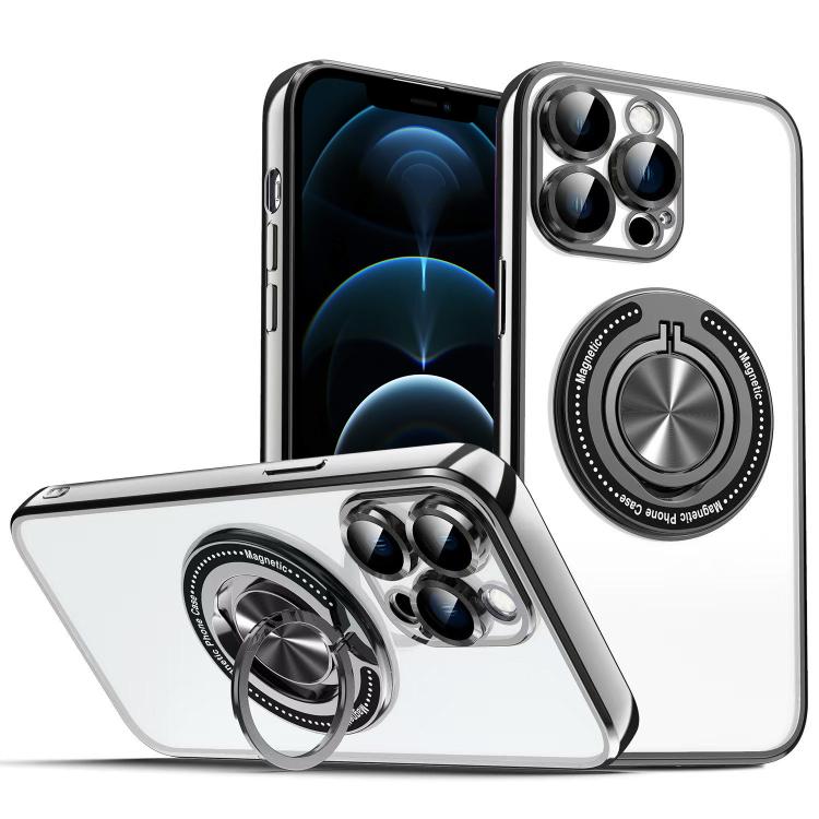 Colorful 360 Invisible Ring MagSafe Phone Case