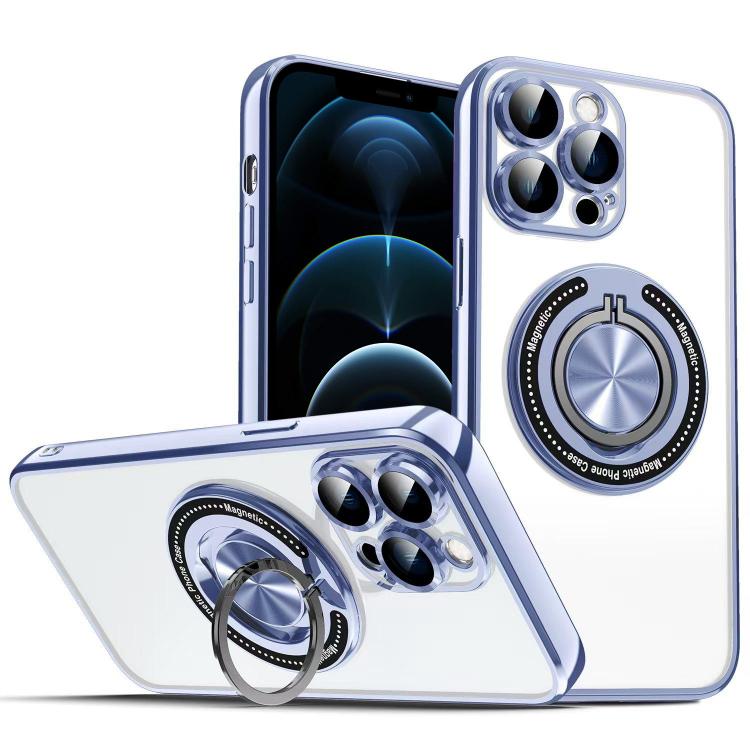 Colorful 360 Invisible Ring MagSafe Phone Case