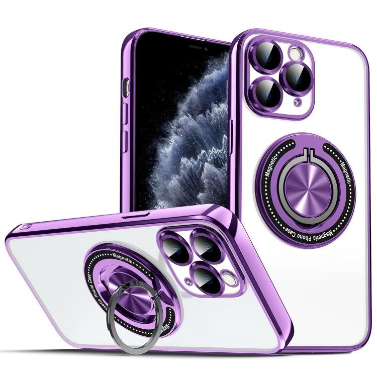 Colorful 360 Invisible Ring MagSafe Phone Case