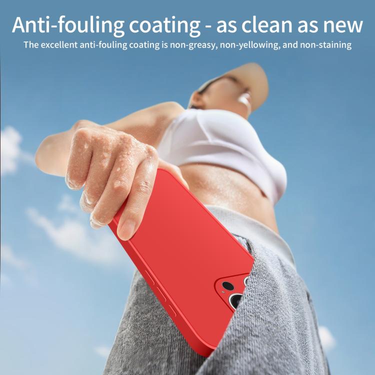 MOFI Caring Soft Shell Liquid Silicone Skin Feel Phone Case