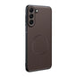 Plain Leather MagSafe Shockproof Phone Case, For Samsung Galaxy S23 Ultra 5G, For Samsung Galaxy S23+ 5G, For Samsung Galaxy S23 5G