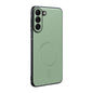 Plain Leather MagSafe Shockproof Phone Case, For Samsung Galaxy S23 Ultra 5G, For Samsung Galaxy S23+ 5G, For Samsung Galaxy S23 5G