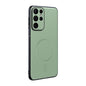 Plain Leather MagSafe Shockproof Phone Case, For Samsung Galaxy S26+ 5G, For Samsung Galaxy S26 Ultra 5G, For Samsung Galaxy S26 5G, For Samsung Galaxy S25 Edge 5G, For Samsung Galaxy S25 5G, For Samsung Galaxy S25+ 5G, For Samsung Galaxy S25 Ultra 5G ...