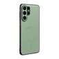 Plain Leather MagSafe Shockproof Phone Case, For Samsung Galaxy S26+ 5G, For Samsung Galaxy S26 Ultra 5G, For Samsung Galaxy S26 5G, For Samsung Galaxy S25 Edge 5G, For Samsung Galaxy S25 5G, For Samsung Galaxy S25+ 5G, For Samsung Galaxy S25 Ultra 5G ...