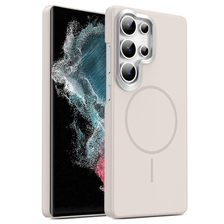 Gold Armor PC Thin Circle MagSafe Shockproof Phone Case, For Samsung Galaxy A33 5G, For Samsung Galaxy A13 4G, For Samsung Galaxy S22 Ultra 5G, For Samsung Galaxy A32 4G, For Samsung Galaxy A52 5G