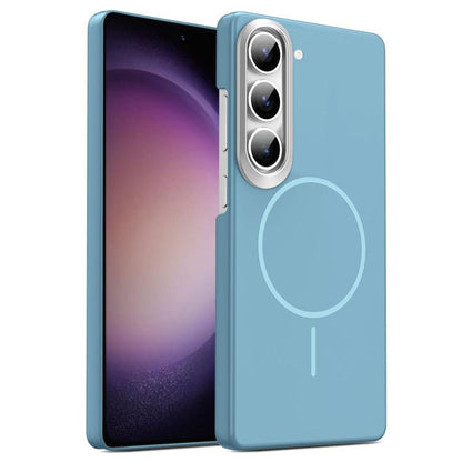 Gold Armor PC Thin Circle MagSafe Shockproof Phone Case, For Samsung Galaxy A34 5G, For Samsung Galaxy A54 5G, For Samsung Galaxy S23 Ultra 5G, For Samsung Galaxy S23 5G, For Samsung Galaxy A53 5G