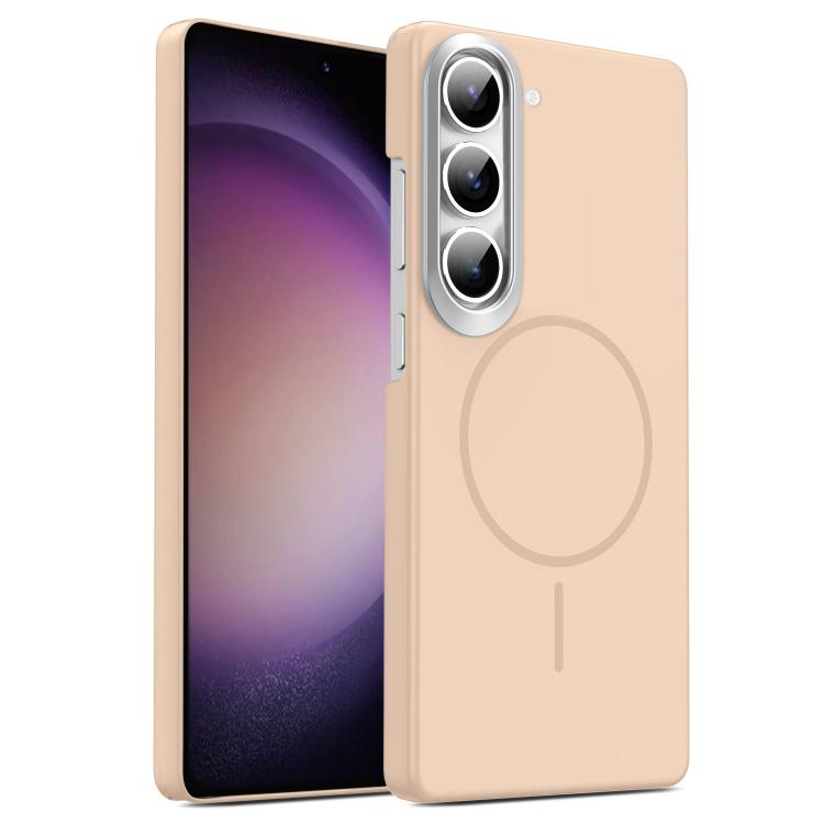 Gold Armor PC Thin Circle MagSafe Shockproof Phone Case, For Samsung Galaxy A34 5G, For Samsung Galaxy A54 5G, For Samsung Galaxy S23 Ultra 5G, For Samsung Galaxy S23 5G, For Samsung Galaxy A53 5G