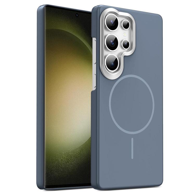 Gold Armor PC Thin Circle MagSafe Shockproof Phone Case, For Samsung Galaxy A34 5G, For Samsung Galaxy A54 5G, For Samsung Galaxy S23 Ultra 5G, For Samsung Galaxy S23 5G, For Samsung Galaxy A53 5G