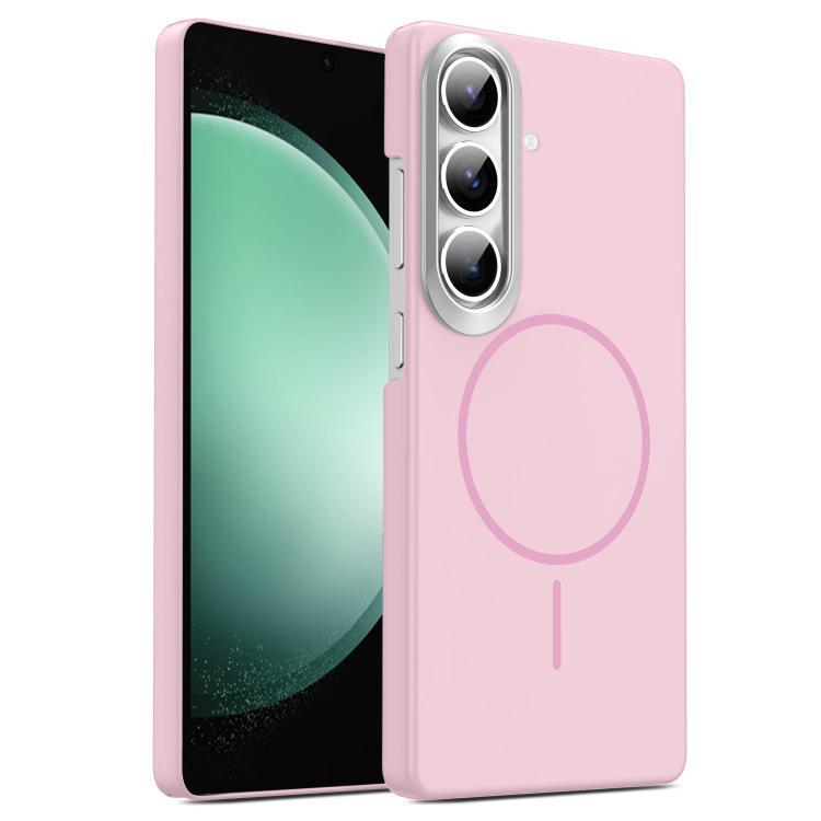 Gold Armor PC Thin Circle MagSafe Shockproof Phone Case, For Samsung Galaxy A05, For Samsung Galaxy A05s, For Samsung Galaxy A25 5G, For Samsung Galaxy S23 FE 5G, For Samsung Galaxy A24 4G