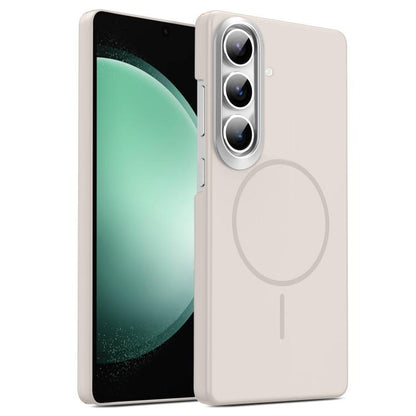 Gold Armor PC Thin Circle MagSafe Shockproof Phone Case, For Samsung Galaxy A05, For Samsung Galaxy A05s, For Samsung Galaxy A25 5G, For Samsung Galaxy S23 FE 5G, For Samsung Galaxy A24 4G