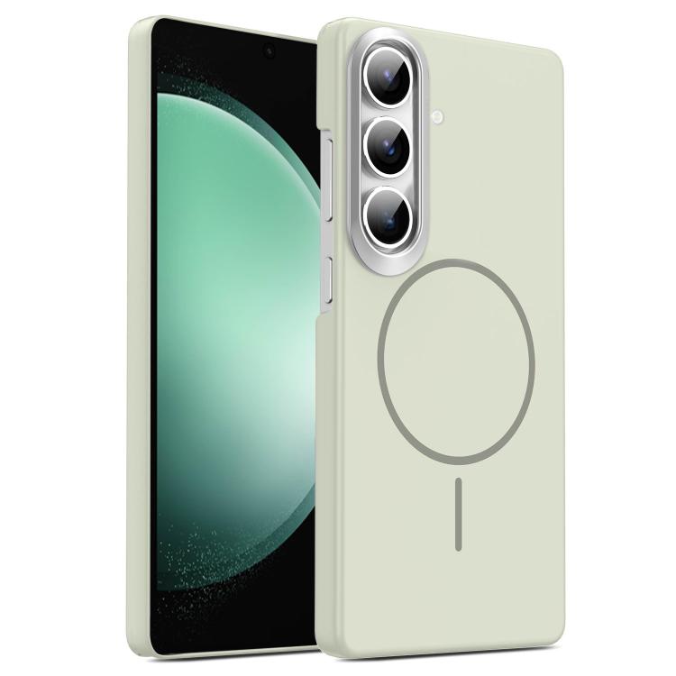 Gold Armor PC Thin Circle MagSafe Shockproof Phone Case, For Samsung Galaxy A05, For Samsung Galaxy A05s, For Samsung Galaxy A25 5G, For Samsung Galaxy S23 FE 5G, For Samsung Galaxy A24 4G