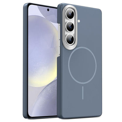 Gold Armor PC Thin Circle MagSafe Shockproof Phone Case, For Samsung Galaxy A55 5G, For Samsung Galaxy A35 5G, For Samsung Galaxy S24 Ultra 5G, For Samsung Galaxy S24+ 5G, For Samsung Galaxy S24 5G