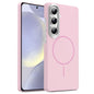 Gold Armor PC Thin Circle MagSafe Shockproof Phone Case, For Samsung Galaxy A55 5G, For Samsung Galaxy A35 5G, For Samsung Galaxy S24 Ultra 5G, For Samsung Galaxy S24+ 5G, For Samsung Galaxy S24 5G