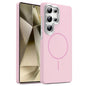 Gold Armor PC Thin Circle MagSafe Shockproof Phone Case, For Samsung Galaxy A55 5G, For Samsung Galaxy A35 5G, For Samsung Galaxy S24 Ultra 5G, For Samsung Galaxy S24+ 5G, For Samsung Galaxy S24 5G