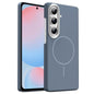 Gold Armor PC Thin Circle MagSafe Shockproof Phone Case, For Samsung Galaxy S25+ 5G, For Samsung Galaxy S25 Ultra 5G, For Samsung Galaxy A16 5G, For Samsung Galaxy A06 4G, For Samsung Galaxy S24 FE 5G