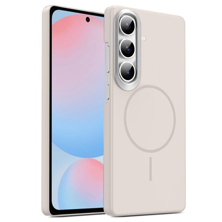 Gold Armor PC Thin Circle MagSafe Shockproof Phone Case, For Samsung Galaxy S25+ 5G, For Samsung Galaxy S25 Ultra 5G, For Samsung Galaxy A16 5G, For Samsung Galaxy A06 4G, For Samsung Galaxy S24 FE 5G