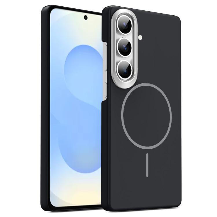 Gold Armor PC Thin Circle MagSafe Shockproof Phone Case, For Samsung Galaxy S25 Edge 5G, For Samsung Galaxy A56 5G, For Samsung Galaxy A26 5G, For Samsung Galaxy A36 5G, For Samsung Galaxy S25 5G