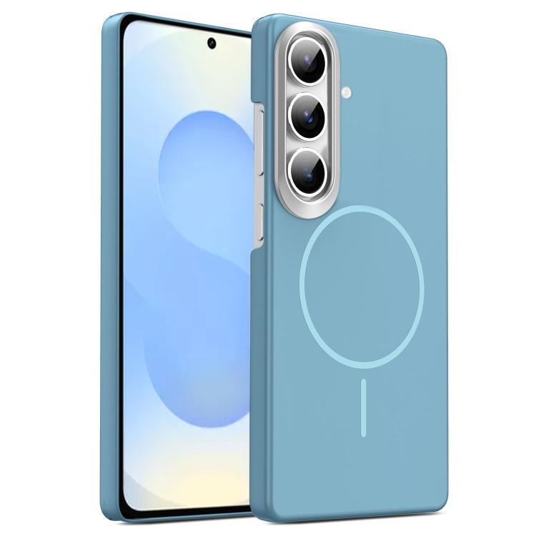 Gold Armor PC Thin Circle MagSafe Shockproof Phone Case, For Samsung Galaxy S25 Edge 5G, For Samsung Galaxy A56 5G, For Samsung Galaxy A26 5G, For Samsung Galaxy A36 5G, For Samsung Galaxy S25 5G