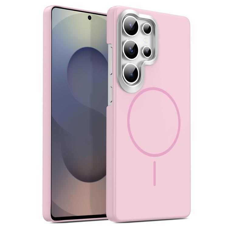 Gold Armor PC Thin Circle MagSafe Shockproof Phone Case, For Samsung Galaxy S25+ 5G, For Samsung Galaxy S25 Ultra 5G, For Samsung Galaxy A16 5G, For Samsung Galaxy A06 4G, For Samsung Galaxy S24 FE 5G