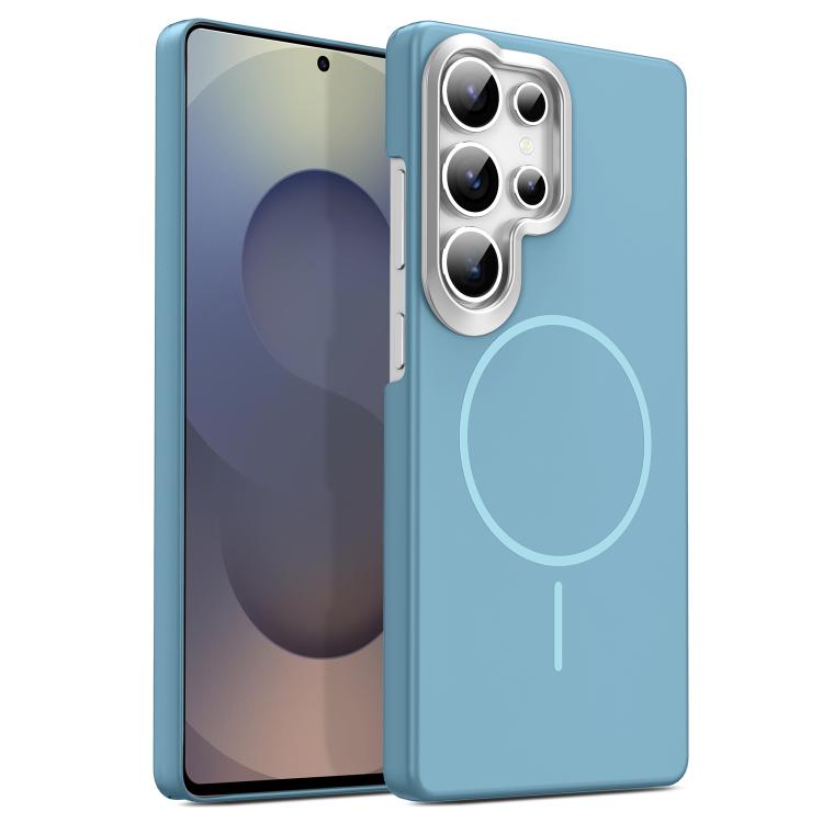 Gold Armor PC Thin Circle MagSafe Shockproof Phone Case, For Samsung Galaxy S25+ 5G, For Samsung Galaxy S25 Ultra 5G, For Samsung Galaxy A16 5G, For Samsung Galaxy A06 4G, For Samsung Galaxy S24 FE 5G