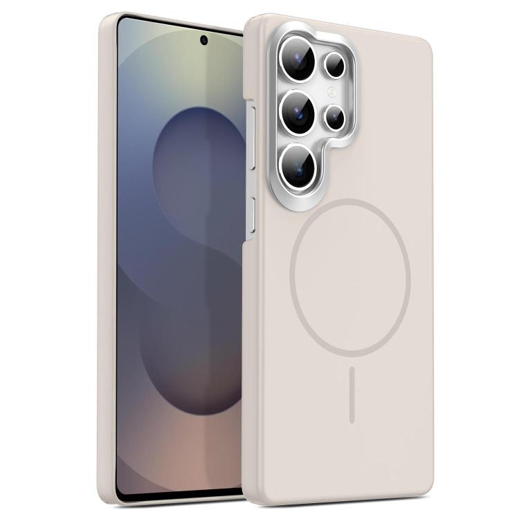 Gold Armor PC Thin Circle MagSafe Shockproof Phone Case, For Samsung Galaxy S25+ 5G, For Samsung Galaxy S25 Ultra 5G, For Samsung Galaxy A16 5G, For Samsung Galaxy A06 4G, For Samsung Galaxy S24 FE 5G