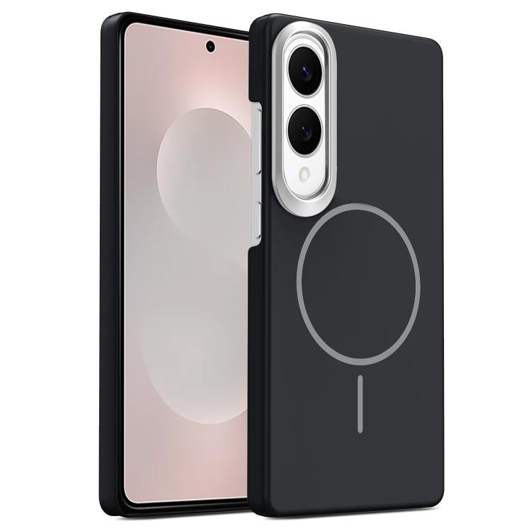 Gold Armor PC Thin Circle MagSafe Shockproof Phone Case, For Samsung Galaxy S25 Edge 5G, For Samsung Galaxy A56 5G, For Samsung Galaxy A26 5G, For Samsung Galaxy A36 5G, For Samsung Galaxy S25 5G