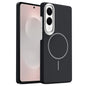Gold Armor PC Thin Circle MagSafe Shockproof Phone Case, For Samsung Galaxy S25 Edge 5G, For Samsung Galaxy A56 5G, For Samsung Galaxy A26 5G, For Samsung Galaxy A36 5G, For Samsung Galaxy S25 5G