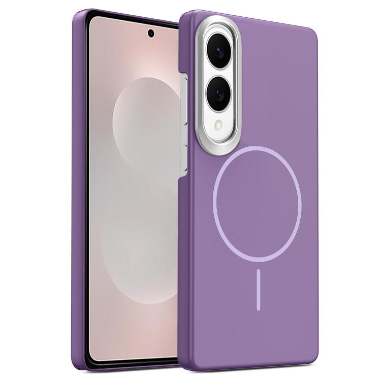 Gold Armor PC Thin Circle MagSafe Shockproof Phone Case, For Samsung Galaxy S25 Edge 5G, For Samsung Galaxy A56 5G, For Samsung Galaxy A26 5G, For Samsung Galaxy A36 5G, For Samsung Galaxy S25 5G