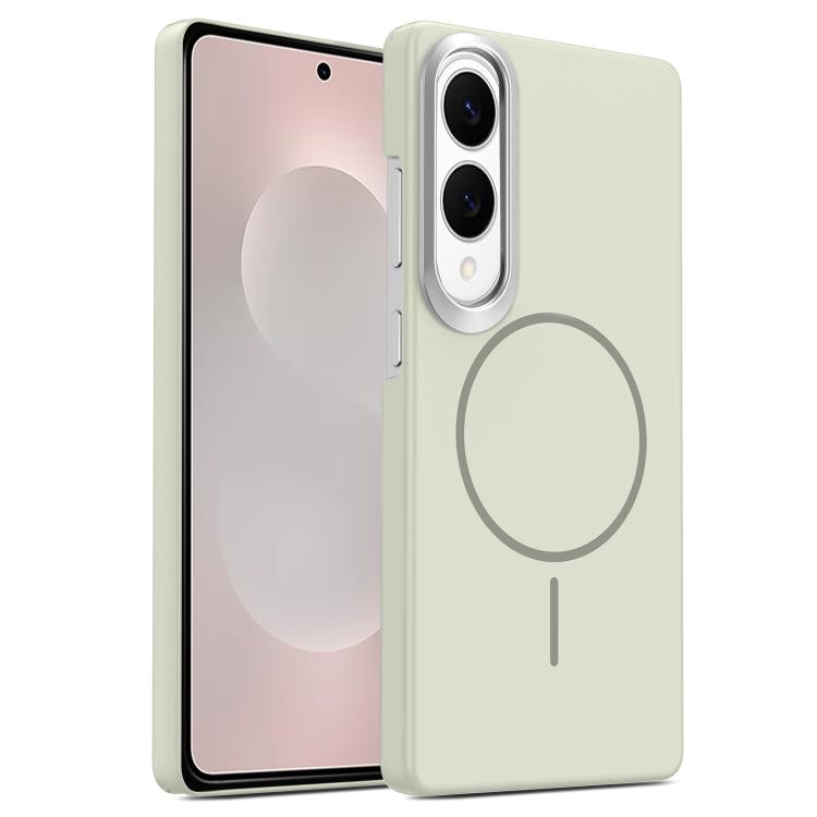 Gold Armor PC Thin Circle MagSafe Shockproof Phone Case, For Samsung Galaxy S25 Edge 5G, For Samsung Galaxy A56 5G, For Samsung Galaxy A26 5G, For Samsung Galaxy A36 5G, For Samsung Galaxy S25 5G