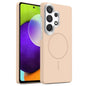 Gold Armor PC Thin Circle MagSafe Shockproof Phone Case, For Samsung Galaxy A33 5G, For Samsung Galaxy A13 4G, For Samsung Galaxy S22 Ultra 5G, For Samsung Galaxy A32 4G, For Samsung Galaxy A52 5G