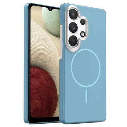 Gold Armor PC Thin Circle MagSafe Shockproof Phone Case, For Samsung Galaxy A33 5G, For Samsung Galaxy A13 4G, For Samsung Galaxy S22 Ultra 5G, For Samsung Galaxy A32 4G, For Samsung Galaxy A52 5G